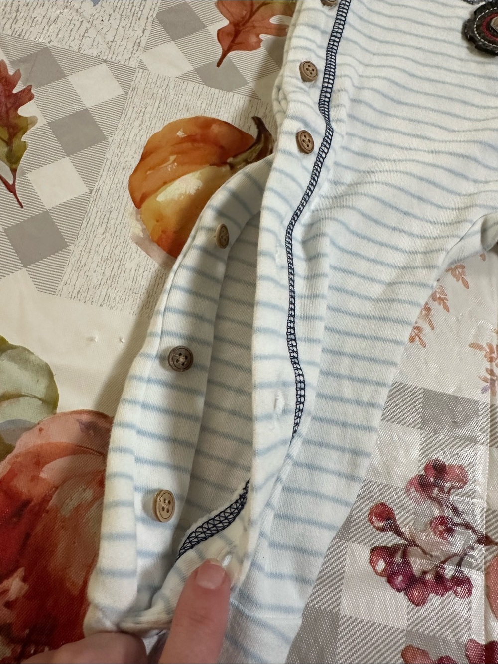 Mud Pie Baby Boy 0-3 Months Tractor Farm Animal Footed Sleeper Romper - Picture 6 of 6